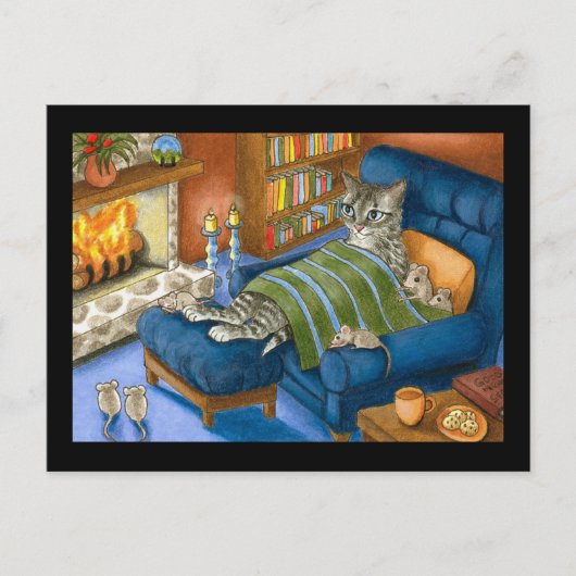 cat 459 PostCard ポストカード (正面)