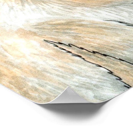 Cat 506の遊ピアノ ポスター (角)