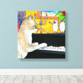 cat 506 キャンバスプリント (インサイチュ (ウッドフロア))