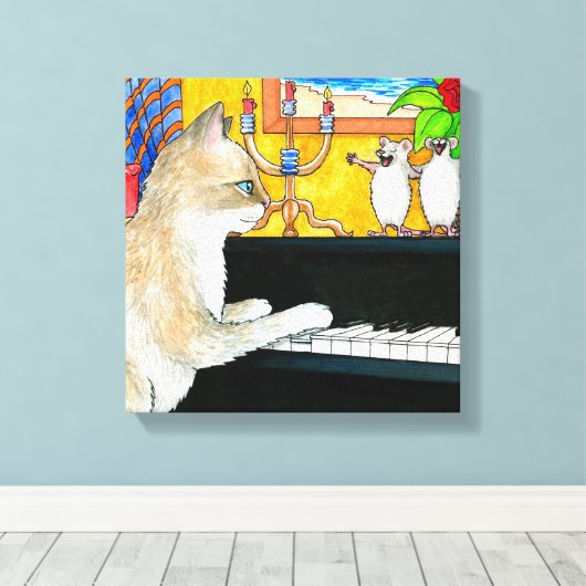 cat 506 キャンバスプリント (インサイチュ (ウッドフロア))