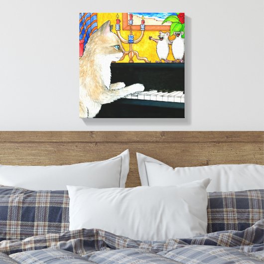 cat 506 キャンバスプリント (インサイチュ (寝室))