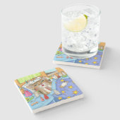 Cat 508 ストーンコースター (横)