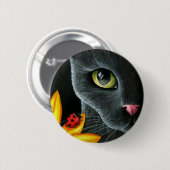 Cat 510 缶バッジ (正面&裏面)