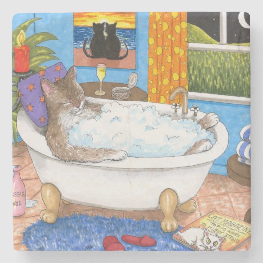 cat 567 ストーンコースター (正面)