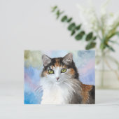 Cat 572ポストカード ポストカード (スタンド正面)