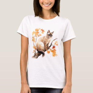 Cat 6の秋Tシャツ Tシャツ