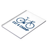 CAT 6チャンプ ノートブック (左側)