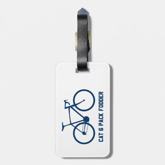 CAT 6パック飼料 ラゲッジタグ (裏面縦)