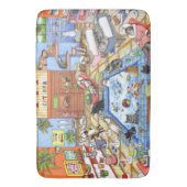 Cat 635キャットスパ バスマット (正面縦)