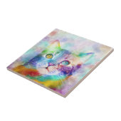 cat 663 multicolor cat タイル (側面)