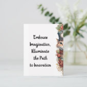 Cat 7クリスマスホリデーキットン ポストカード (スタンド正面)