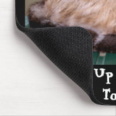 Cat 7、昼寝再びマウスパッド マウスパッド (コーナー)