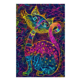 Cat 7 - Lucky no 7 フォトプリント