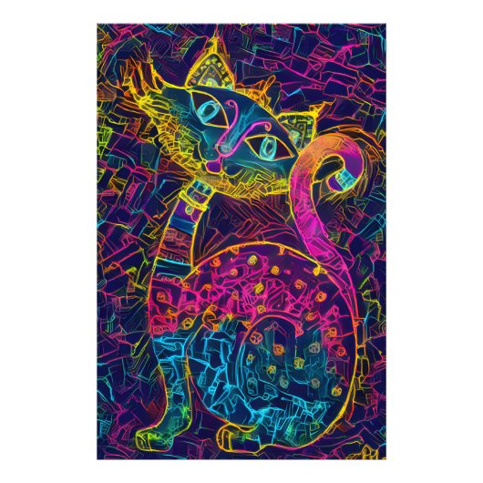 Cat 7 - Lucky no 7 フォトプリント (正面)