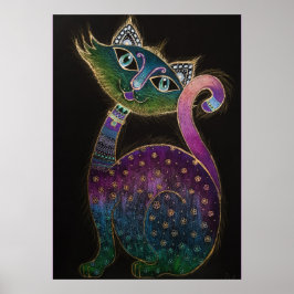 Cat 7 - Lucky no 7 ポスター