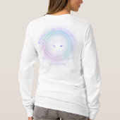 Cat 9リビングラテンライトネオンレタリング長袖 tシャツ (裏面)