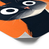 CAT abstract art ポスター (角)