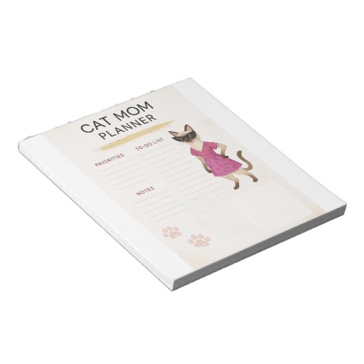 Cat activity  ノートパッド (アングル)