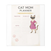 Cat activity  ノートパッド (正面)