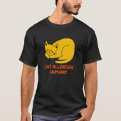 Cat Allergen Humans Cat  Introvert Kitten Antisoci Tシャツ (正面)