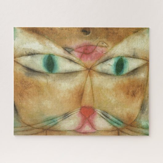 Cat and Bird by Paul Klee ジグソーパズル (横)