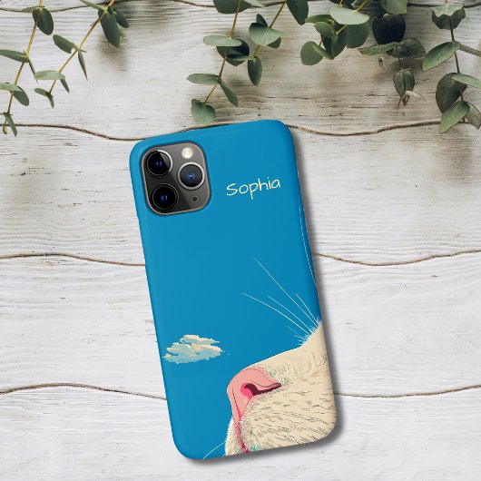 Cat and Cloud Case-Mate iPhoneケース