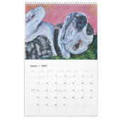 Cat and Dog Calendar 2026 カレンダー (3月 2027)