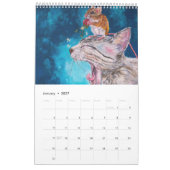 Cat and Dog Calendar 2026 カレンダー (1月 2027)