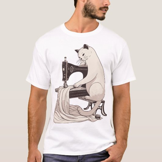 Cat and Fashion Tシャツ (正面)