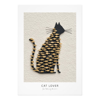 Cat and Fish v11 フォトプリント