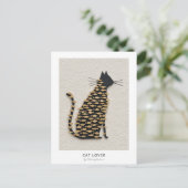 Cat and Fish v11 ポストカード (スタンド正面)