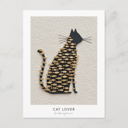 Cat and Fish v11 ポストカード (正面)