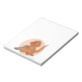 Cat and Golden Retriever /メモ帳 ノートパッド (回転)