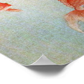 Cat and Goldfish Bowl artwork,  ポスター (角)