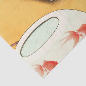 Cat and Goldfish by Ohara Koson 薄葉紙 (詳細)