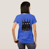 Cat and Halloween, personalized Tシャツ (裏面フル)