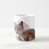 cat and hedgehog コーヒーマグカップ (中央)