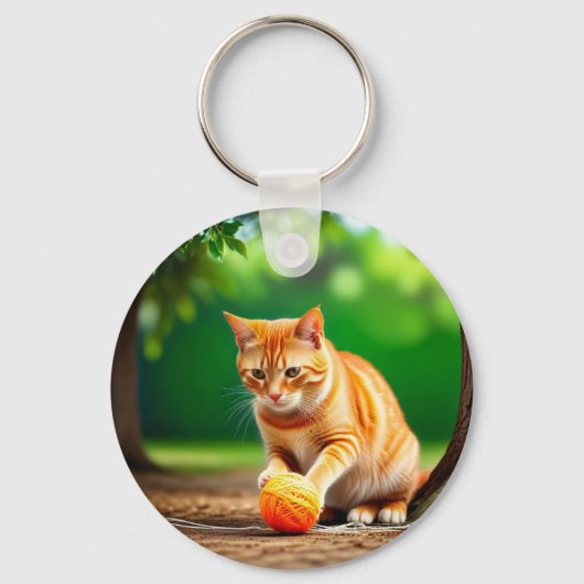 Cat and Mouse キーホルダー (裏面)