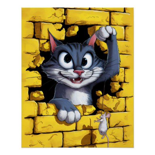 Cat and mouse. ポスター (正面)