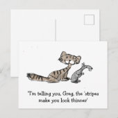 Cat And Mouse ポストカード (正面/裏面)