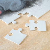 Cat and Mouse 遊 Chess - Add Name -誕生日 ジグソーパズル (側面)