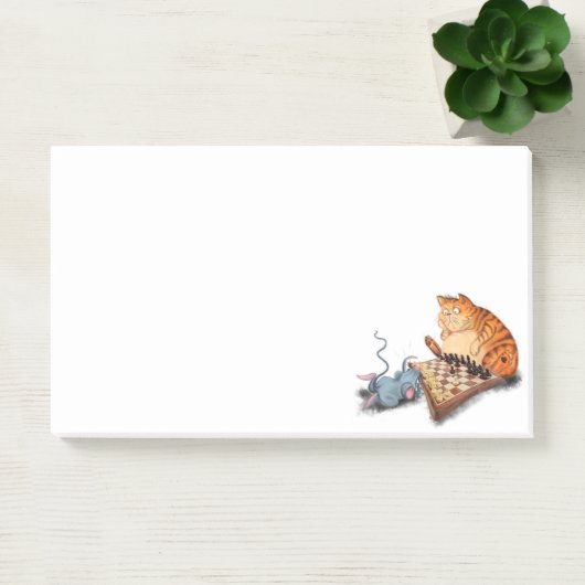 Cat and Mouse 遊's Chess Post it Notes ポストイット (オフィス)