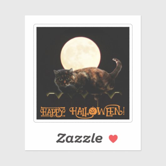 Cat and the Full Moon シール (シート)