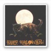 Cat and the Full Moon シール (正面)