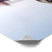 Cat and Tiger Water Reflection – 成功、ハッスル ポスター (角)