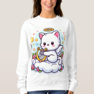 Cat Angel スウェットシャツ