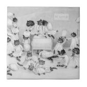 Cat Art by Louis Wain 1900 タイル (正面)