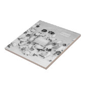 Cat Art by Louis Wain 1900 タイル (側面)