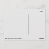 Cat Art by Louis Wain 1900 ポストカード (裏面)