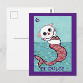 Cat Art, El Dulce, Postcard ポストカード (正面/裏面)
